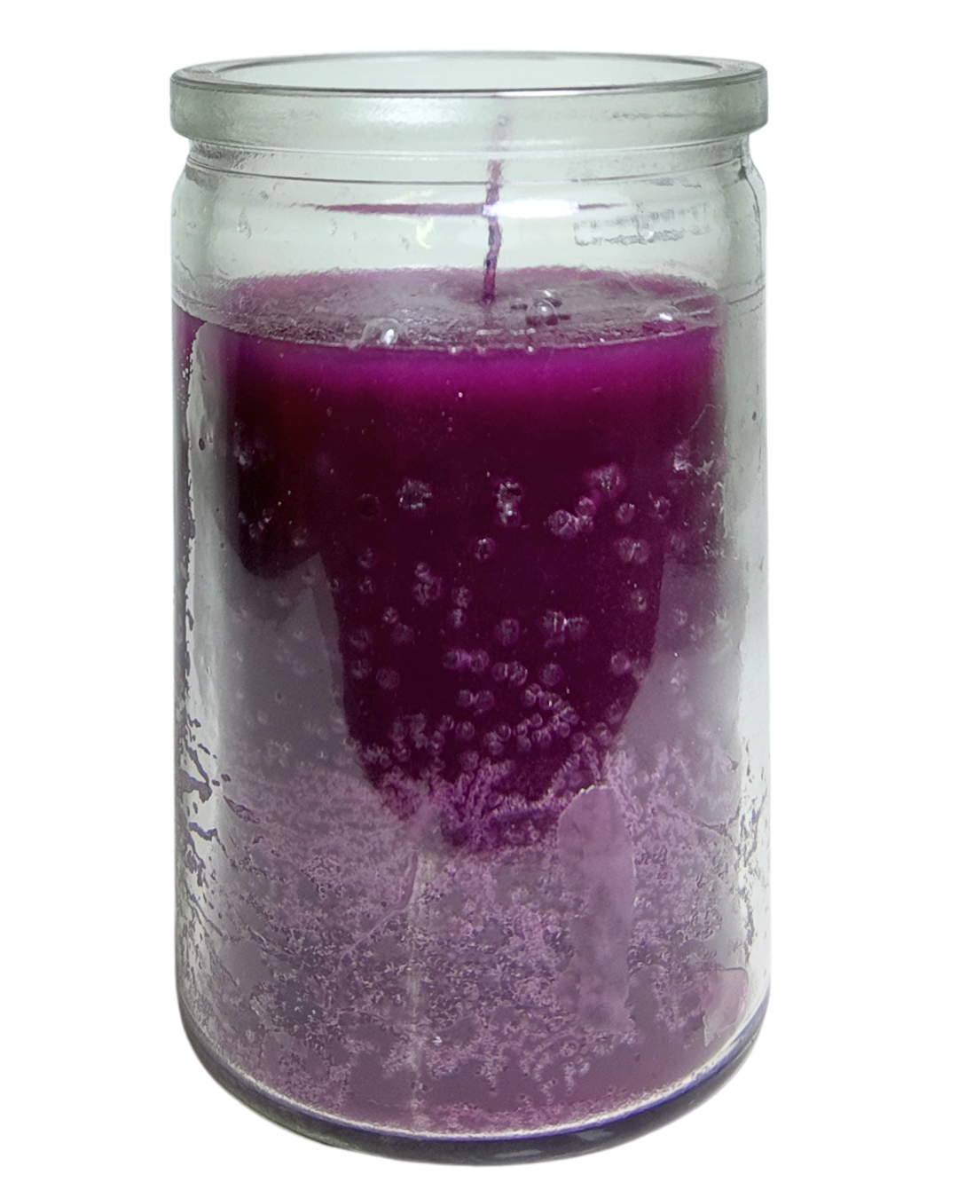 ½ Velón Morado - Poder Espiritual, Protección y Transmutación