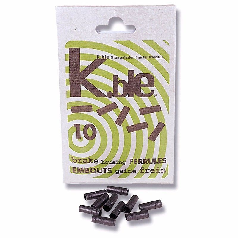 10 terminales funda freno  5 mm autoblocante