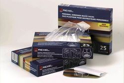 100 bolsas de plástico para residuos de rexel