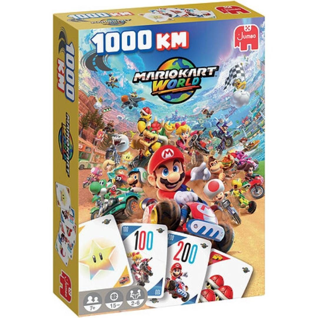 1000KM - JUEGO DE CARTAS MARIO KART WORLD