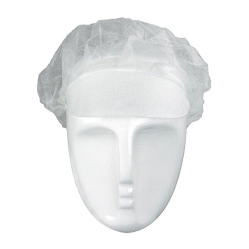 [100u] Cofias con visera de un solo uso de polipropileno