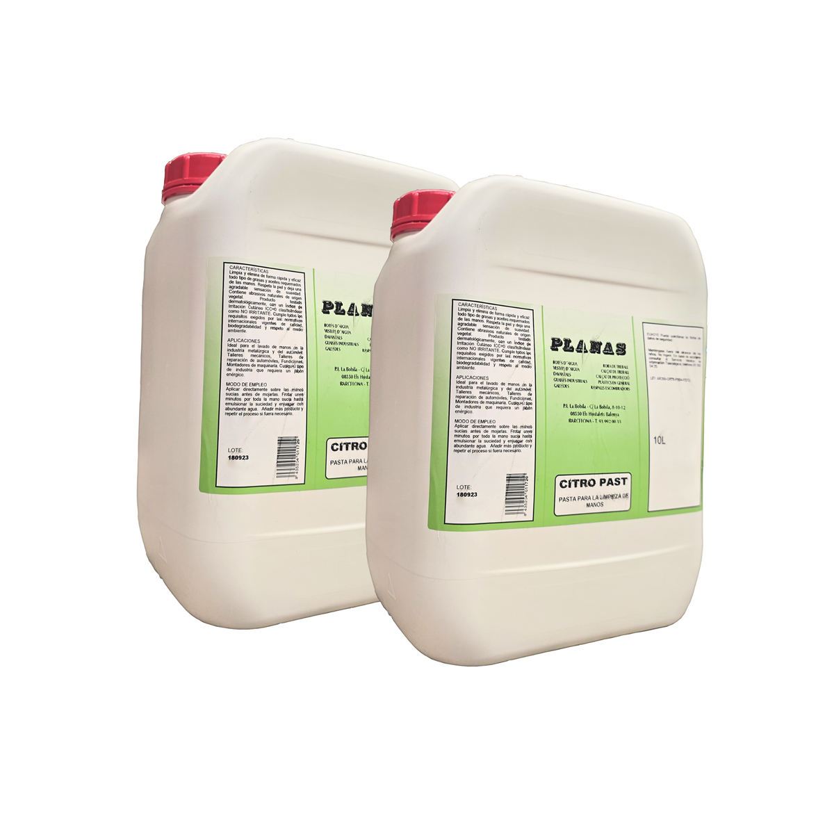 10L Jabón de manos desengrasante en pasta Citro Past