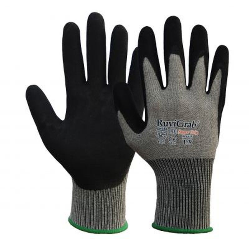 [12 pares] Guante con soporte de algodón/Spandex