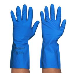 [12 pares] Guantes alimentación nitrilo satinado