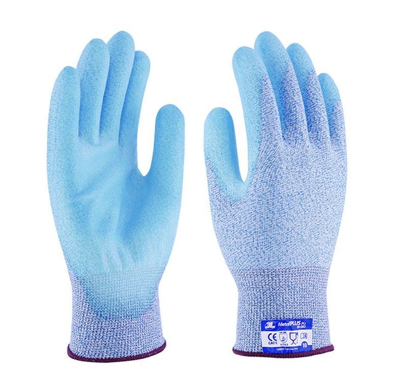 12 pares - Guantes anti-corte recubiertos de PU