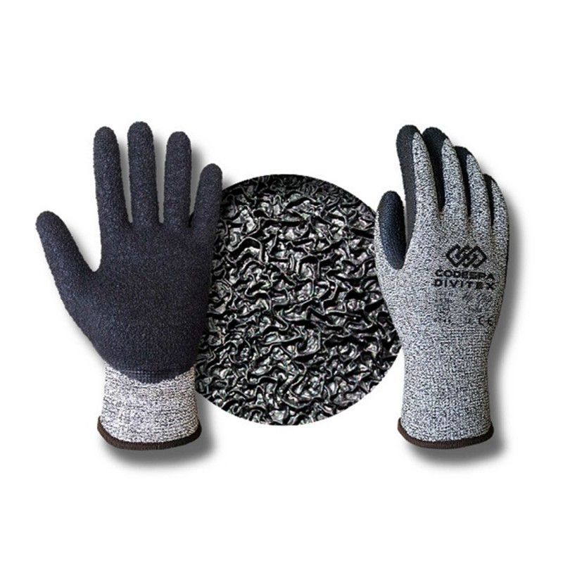 [12 pares] Guantes anticorte de fibra HPPE