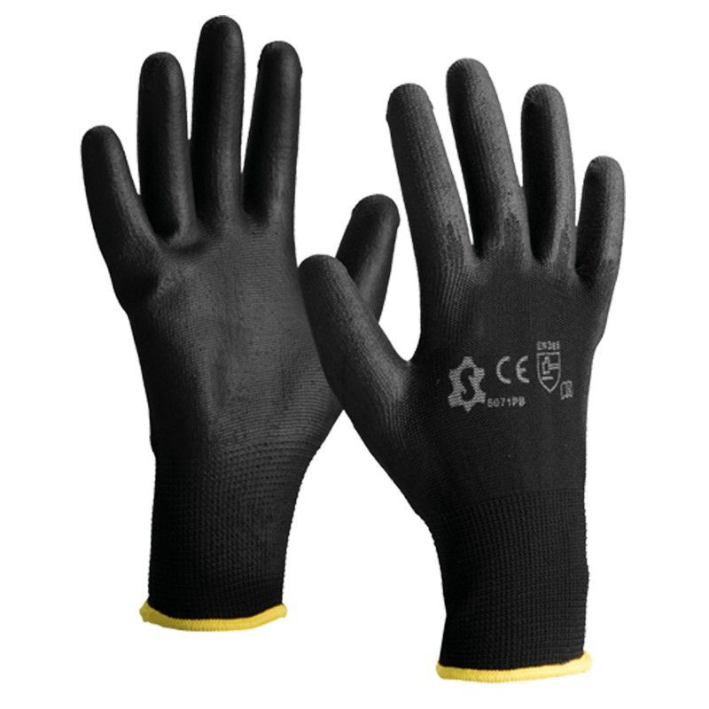 [12 pares] Guantes de corte recubiertos de poliuretano