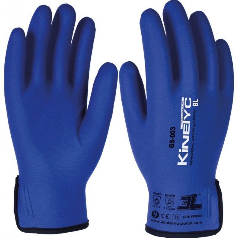 [12 pares] Guantes de protección mecánica KINETYK