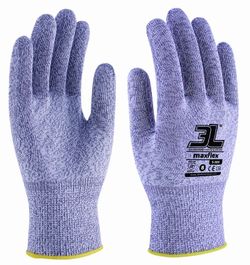 [12 pares] Guantes máxima resistencia cortes nivel 5