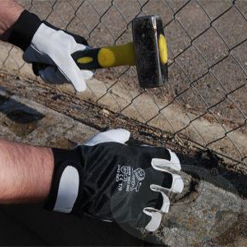 [12 pares] Guantes mixto flor/lona cierre velcro 100G