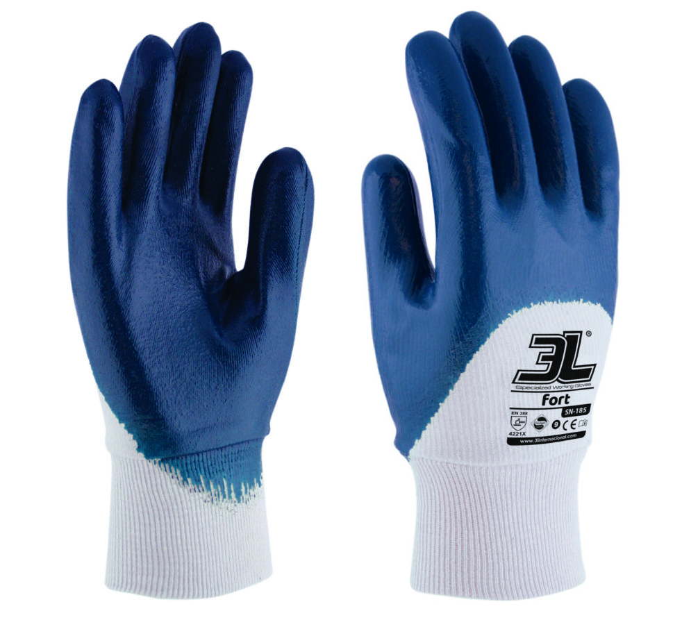 [12 pares] Guantes nitrilo descubierto Fort