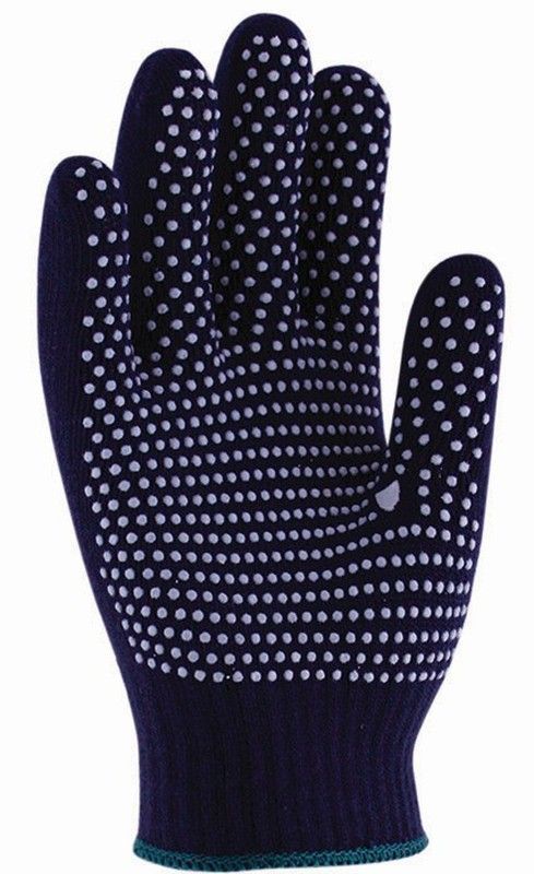 12 pares - Guantes textiles anti-frío con motas PVC