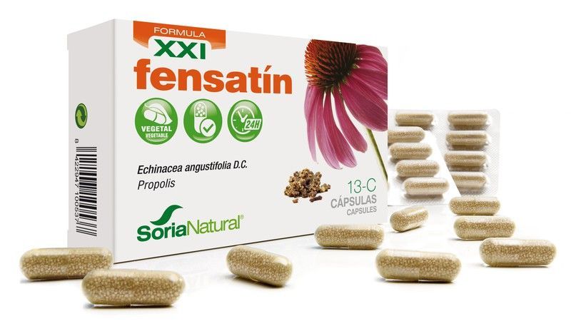 13-C Fensatín S Xxi Liberación Prolongada 30 Cápsulas Soria Natural