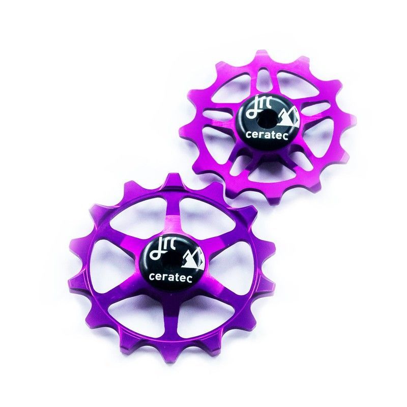 14/12T Ceramic Jockey Wheels for SRAM Eagle Purple