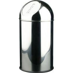 14116.2.B Papelera push 35 litros inox brillo