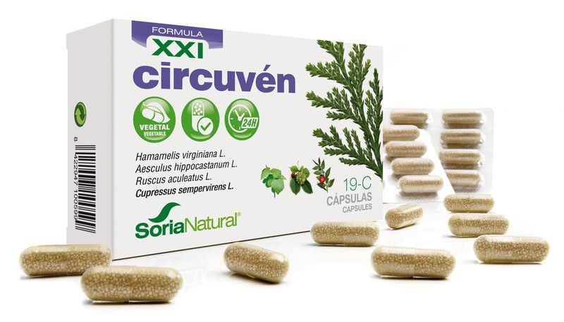 19-C Circuven S Xxi Liberación Prolongada 30 Cápsulas Soria Natural