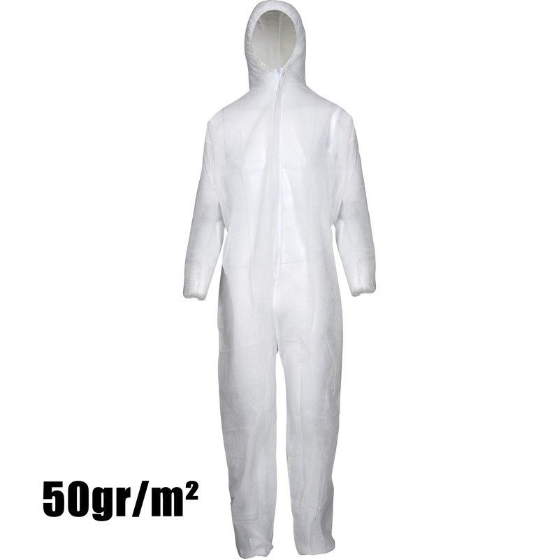 [1u] Buzos desechables polipropileno EXTRA con cremallera