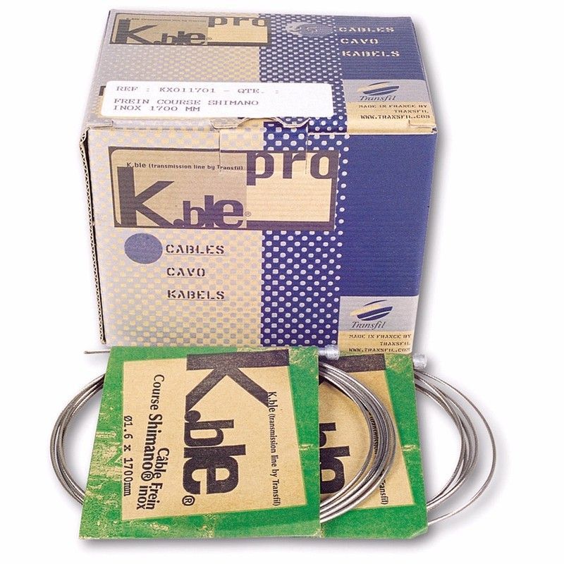 20 cables freno shimano inoxidable carretera 1.5x1700 mm