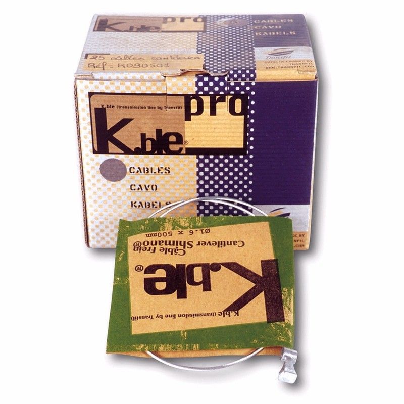 20 cables transfil cantilever shimano 1.5x500 mm