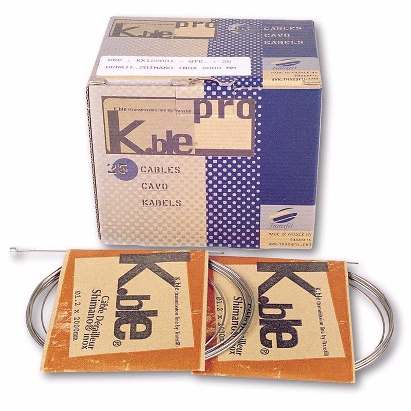 25 cables cambio inoxidable shimano/sram 1.2 x 2000