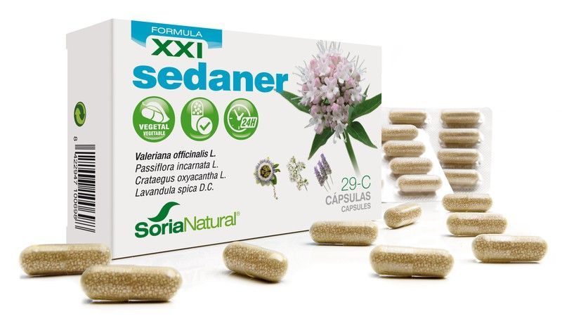 29-C Sedaner S Xxi Liberación Prolongada 30 Cápsulas Soria Natural
