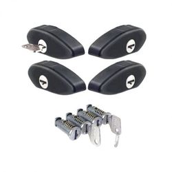 4 conteras antirrobo + 4  bombines barras AIRO