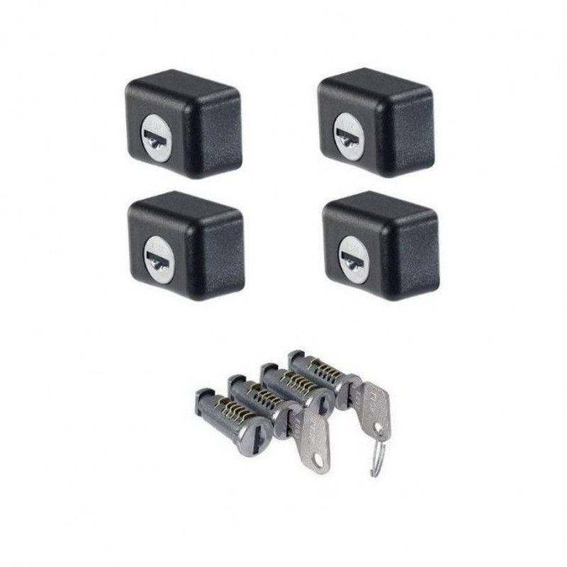 4 conteras antirrobo + 4 bombines ST, SR+