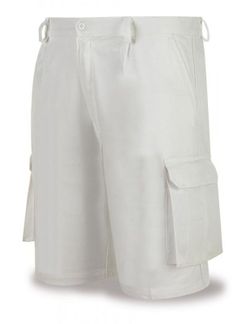 488-SB Top BERMUDAS ALGODON 1ª BLANCA