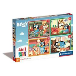 4EN 1 PUZZLE  BLUEY