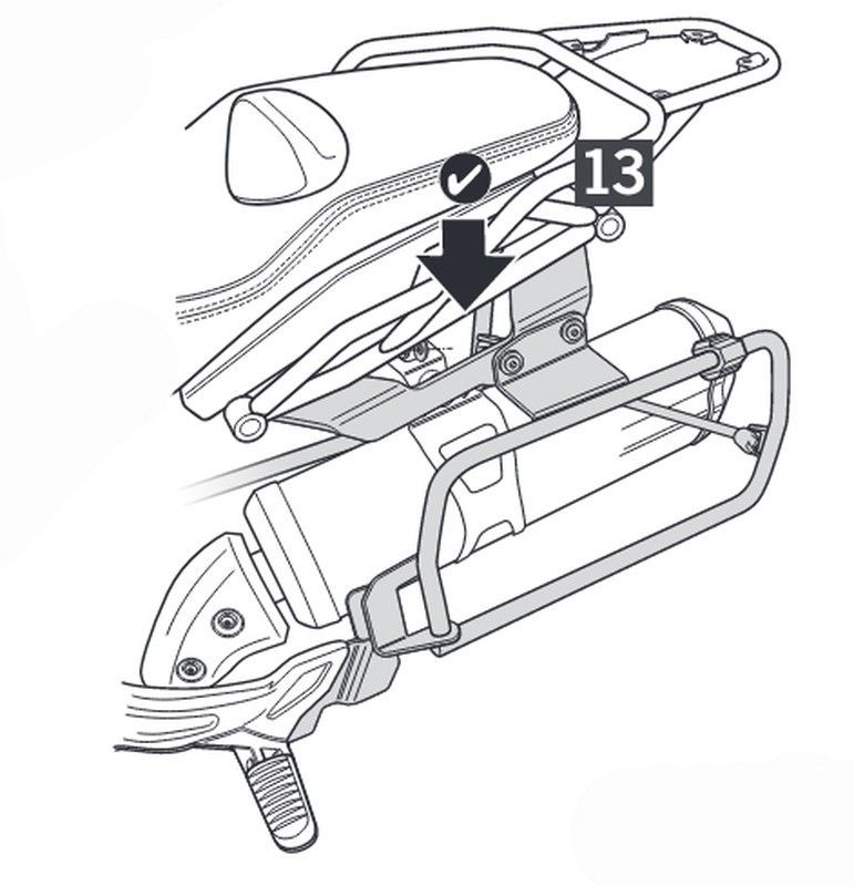 4P System Moto Guzzi V85Tt (19 > 23)
