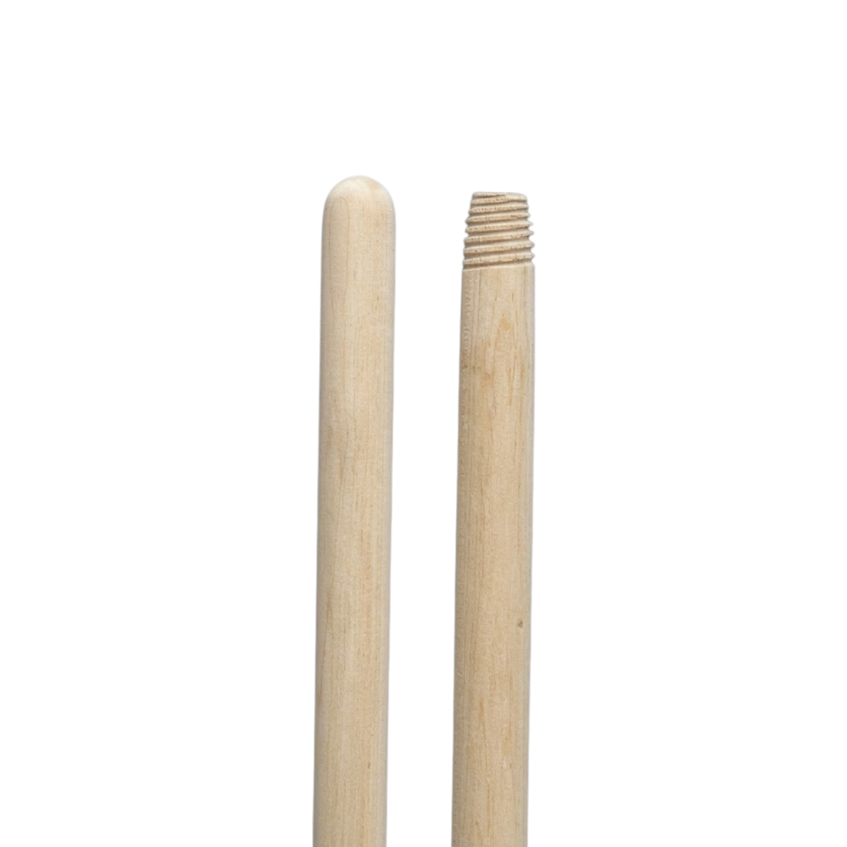 [4u] Mangos de madera para escoba o cepillo de 135 cm