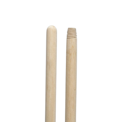 [4u] Mangos de madera para escoba o cepillo de 135 cm