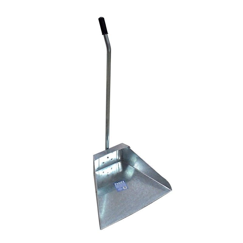 [4u] Recogedores de basura metálicos con mango