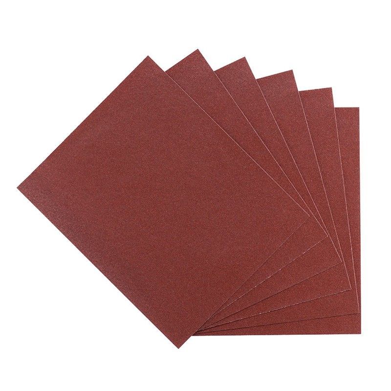 6 Hojas Papel Lija  230X280.Gr.60 Ratio