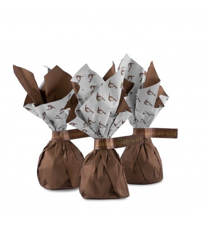 6 rabitos royale milk - chocolate con leche y caramelo salado rabitos royale