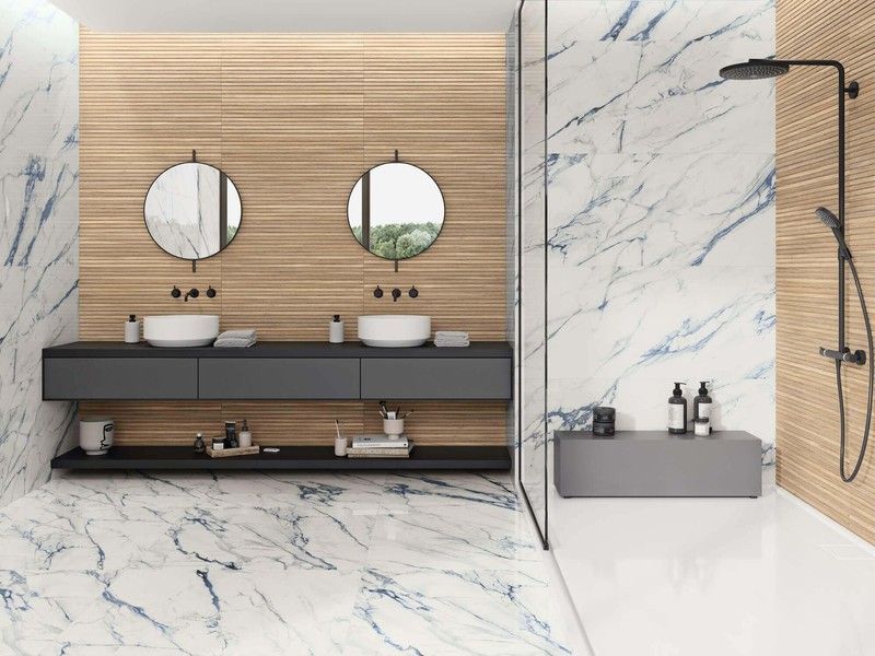 6623 Pulido Rectificado Firenze 63x146 Blue calacatta