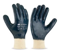 688-NCE/N GUANTE NITRILO CUBIERTO P. ELASTICO