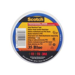 7100238733 3M CINTA SCOTCH 35 AZUL 20x19 PVC