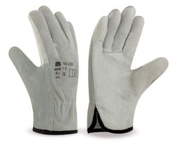 788-LGS GUANTE PIEL FLOR DORSO SERRAJE