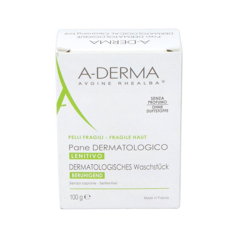 A-Derma Dermopan Jabón Avena Pastilla 100g