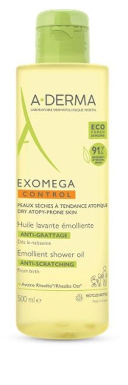 A-Derma Exomega Aceite Limpiador Emoliente 500 ml