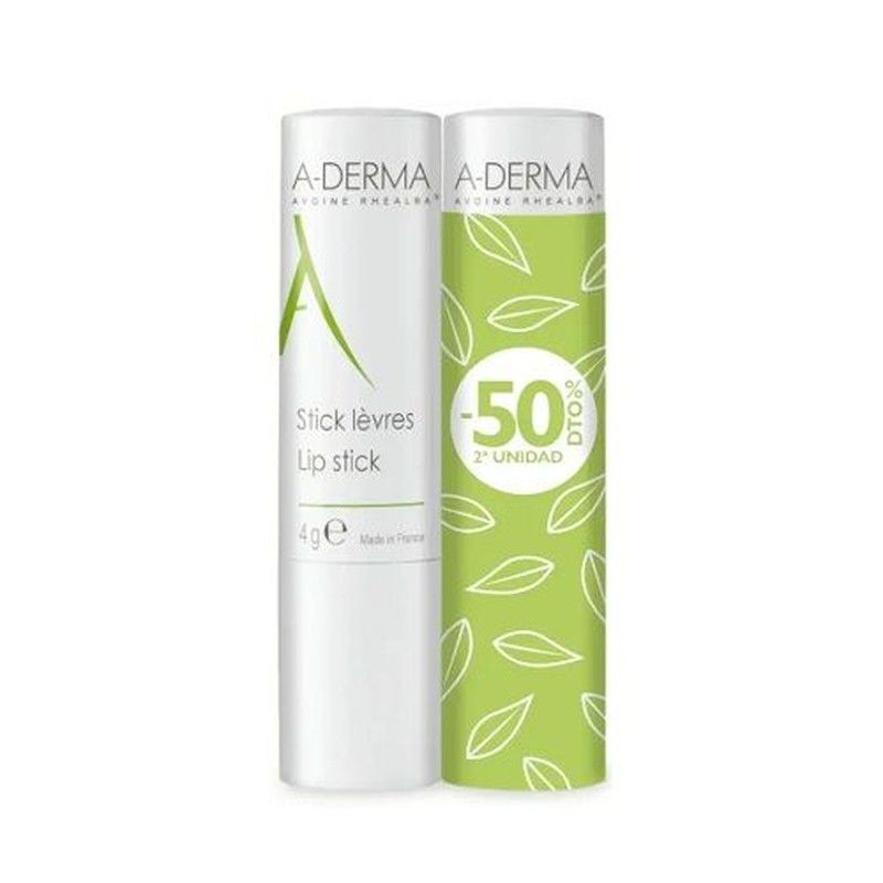 A-Derma Pack Duo Stick Labial 2 x 4 g