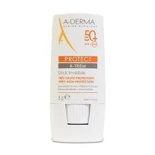 A-Derma Protect X-Trem Stick Invisible SPF 50+ Muy Alta Proteccion 1 Envase 8 G