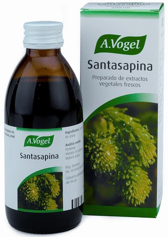 A.Vogel Santasapina Jarabe brotes frescos de las yemas de abeto 200 ml