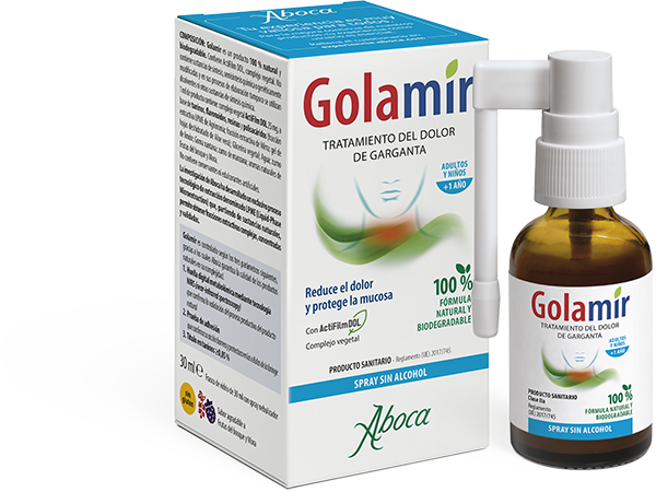 Aboca Golamir spray sin alcohol 30ml
