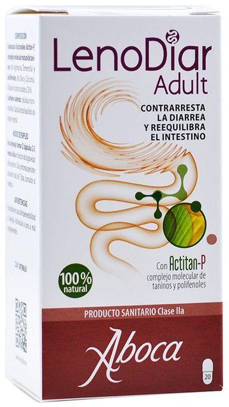 Aboca Lenodiar adulto 20 cápsulas