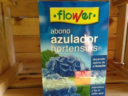 Abono azulador de hortensias, fertilizante