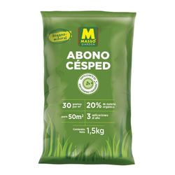 ABONO CÉSPED EN BOLSA 1,5KG