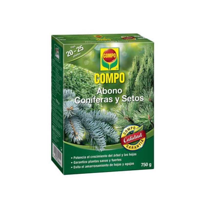 Abono coniferas setos 8 x 750 gr Compo®