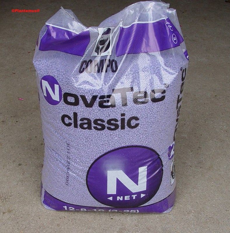 Abono granulado para césped y todo tipo de plantas